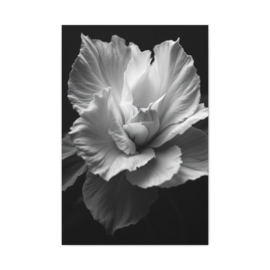 Sculpted Petal Elegance Close-Up Wall Art & Canvas Prints