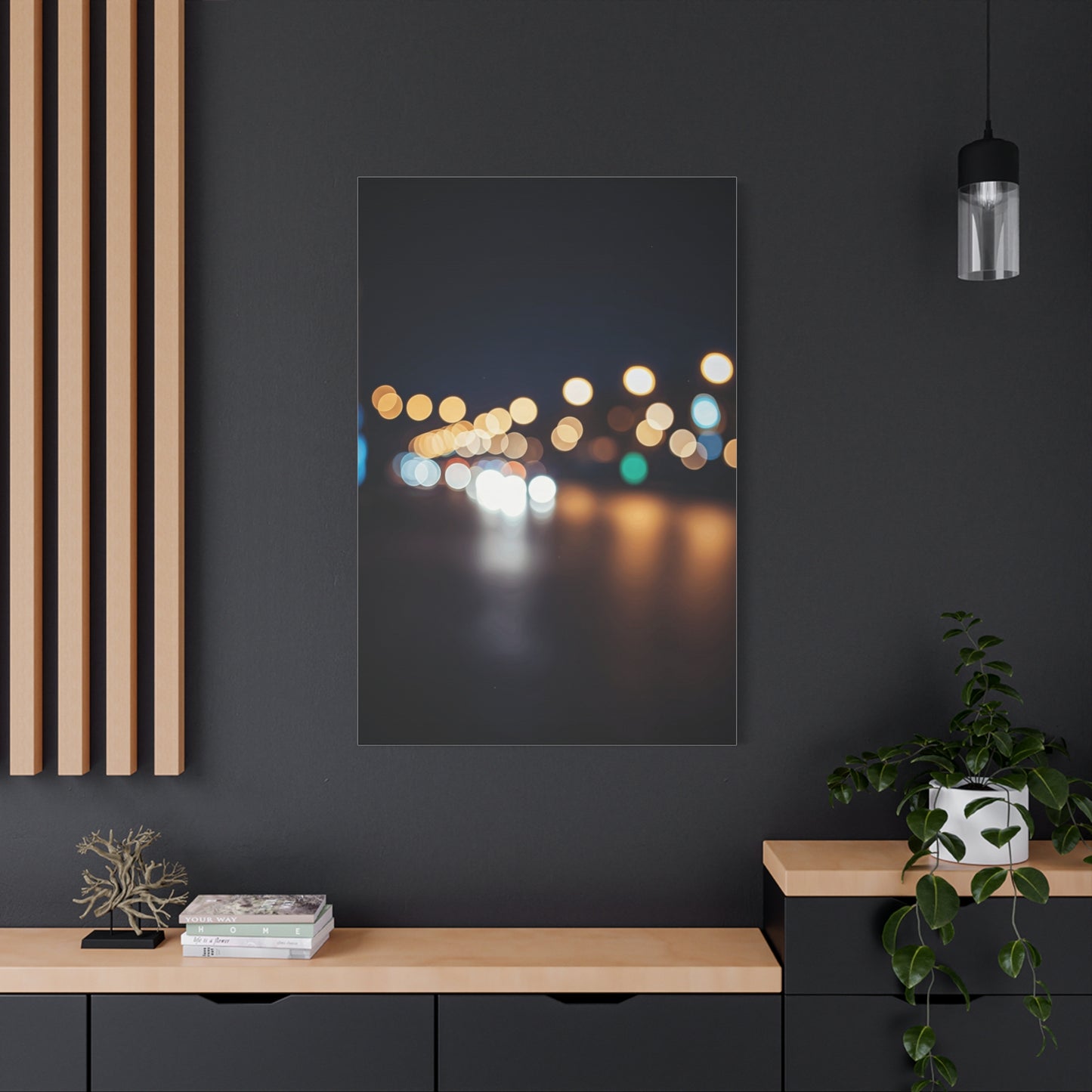 Abstract City Lights Bokeh Wall Art & Canvas Prints