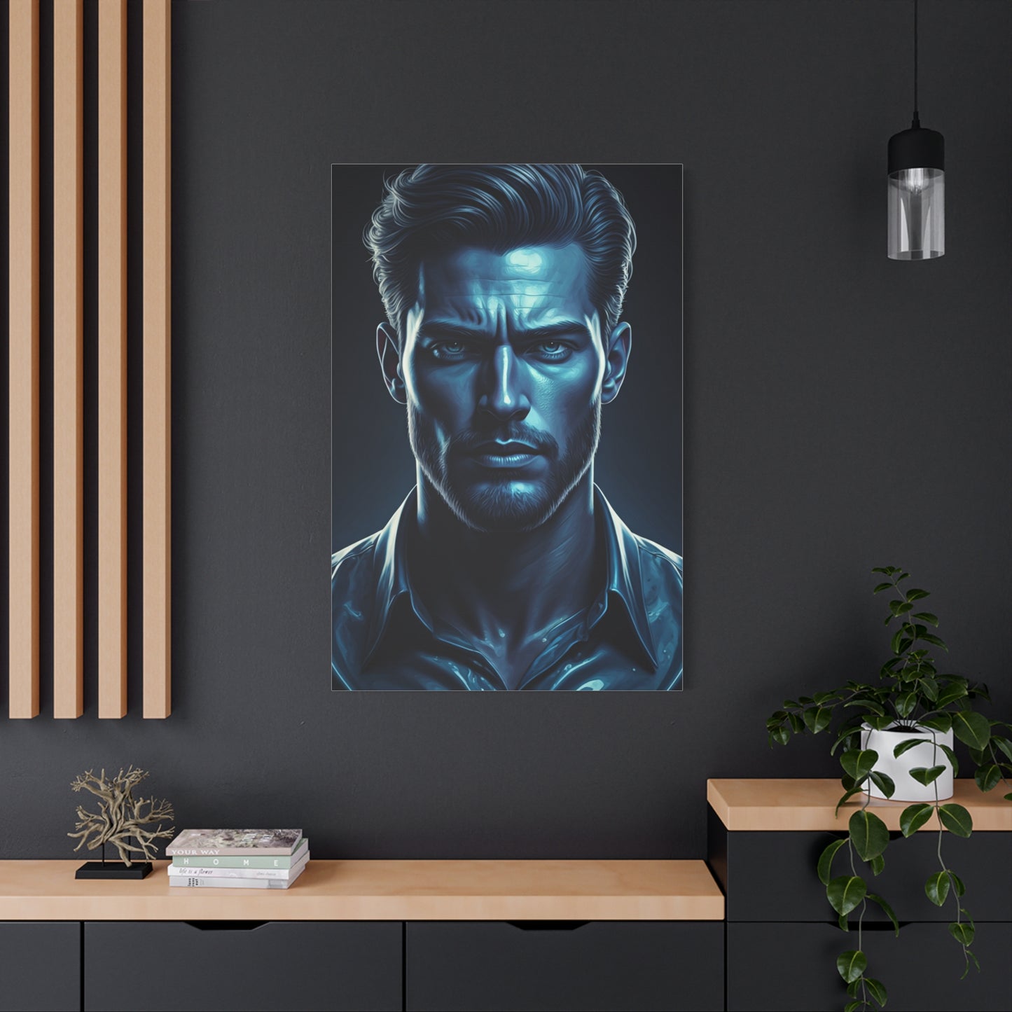 Midnight Resolve Portrait Wall Art & Canvas Prints