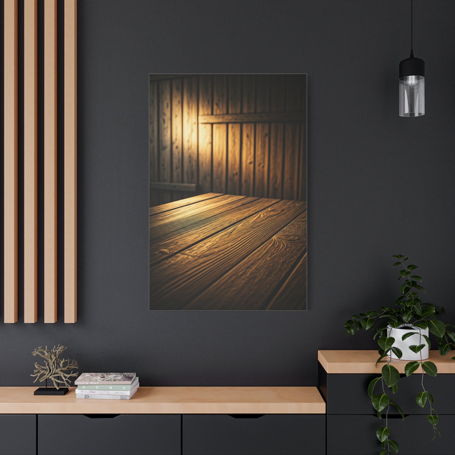 Stormlit Rustic Barn Horizon Wall Art & Canvas Prints