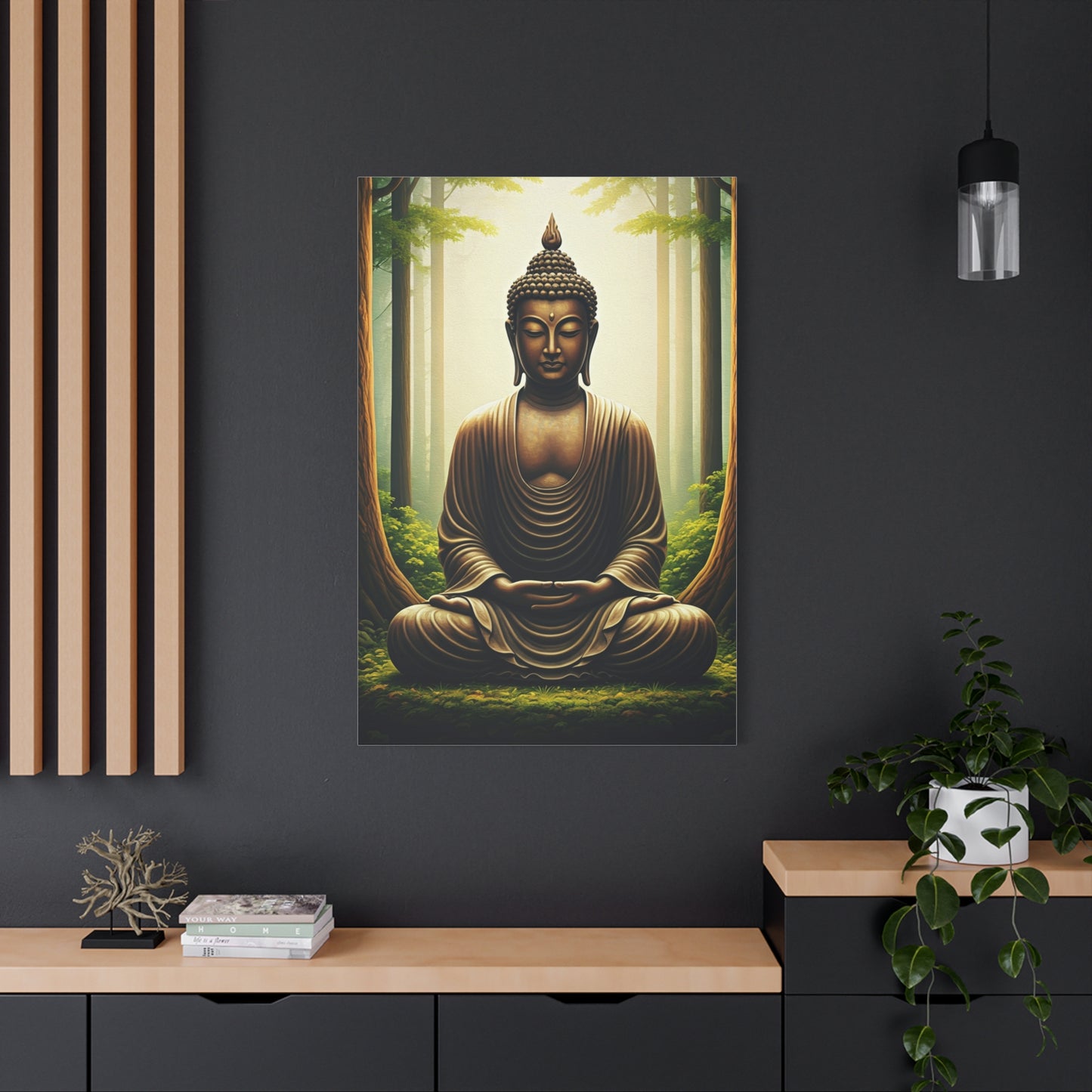 Forest Sanctuary Buddha Wall Art & Canvas Prints