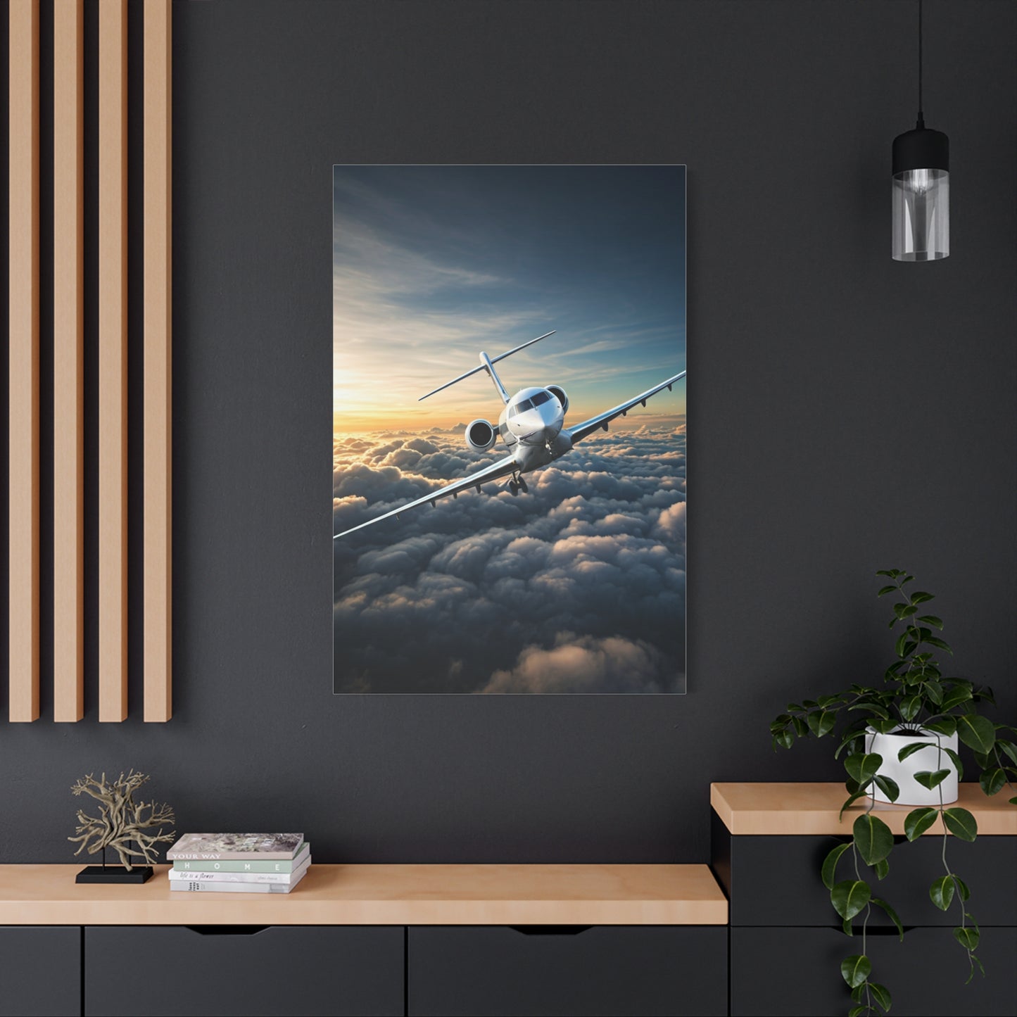 Above the Clouds Aviation Escape Wall Art & Canvas Prints