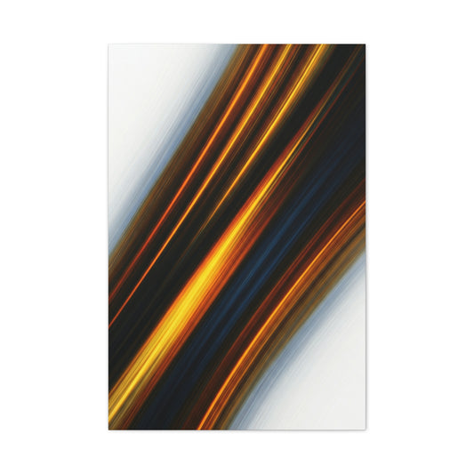 Golden Velocity Stream Wall Art & Canvas Prints