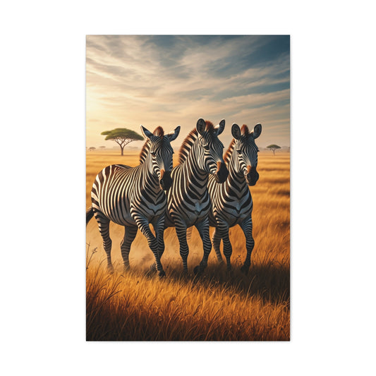 Zebra Spirit Herd Wall Art & Canvas Prints