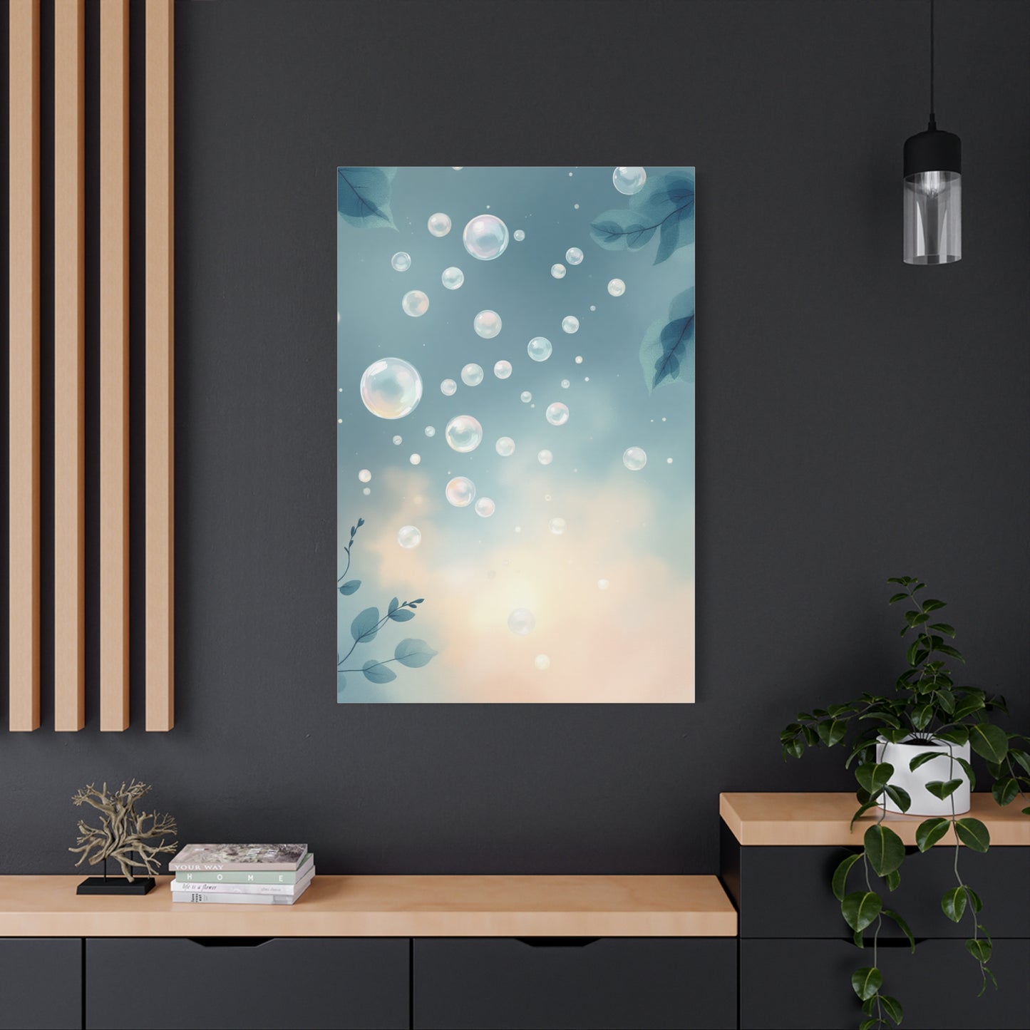 Floating Bubbles Tranquility Wall Art & Canvas Prints