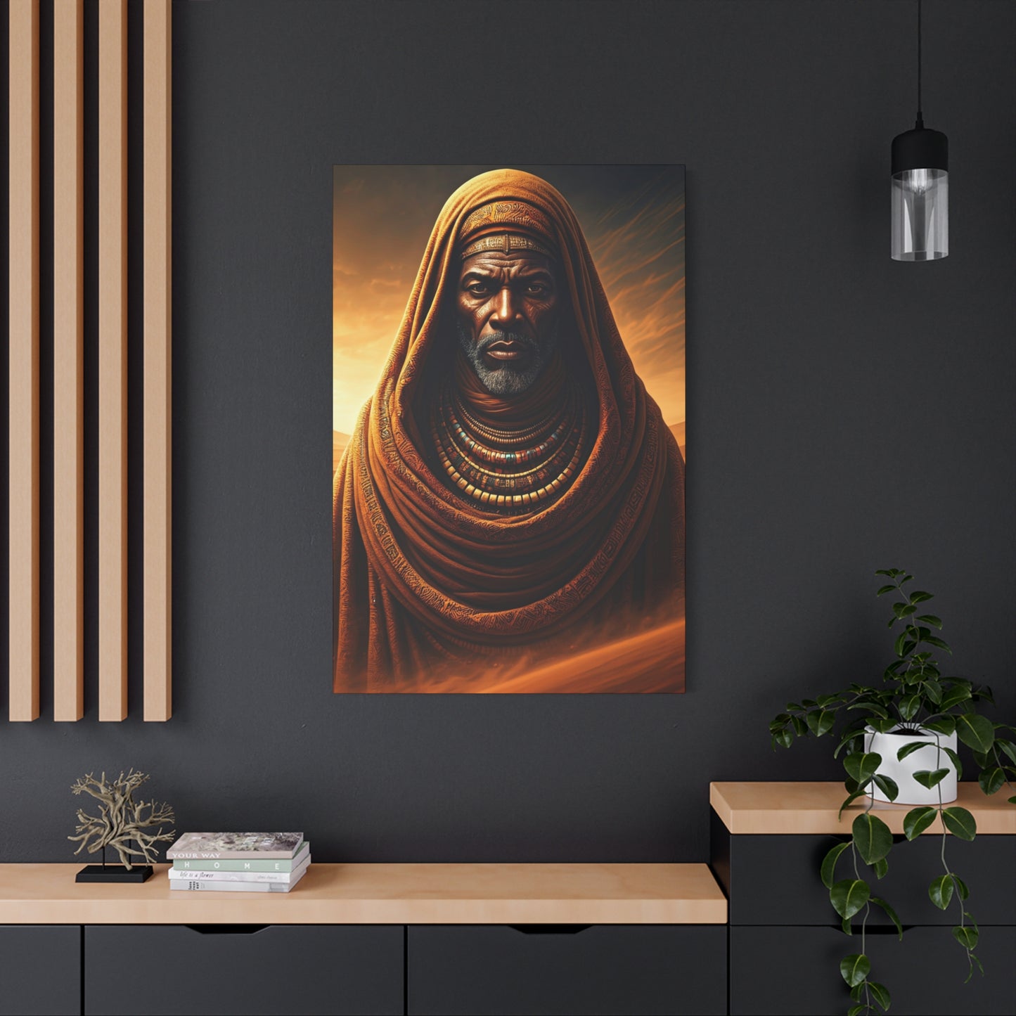 Desert Elder of Wisdom Wall Art & Canvas Prints