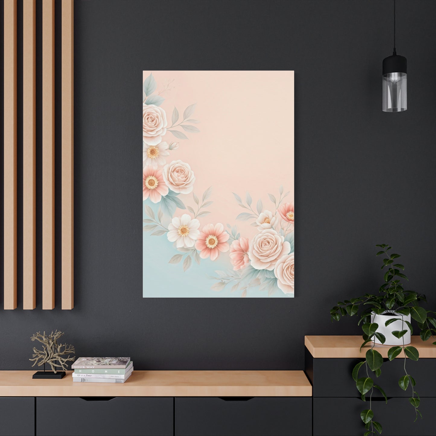 Soft Floral Harmony Wall Art & Canvas Prints