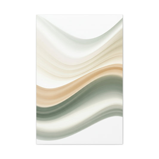 Abstract Neutral Flow Art Wall Art & Canvas Prints