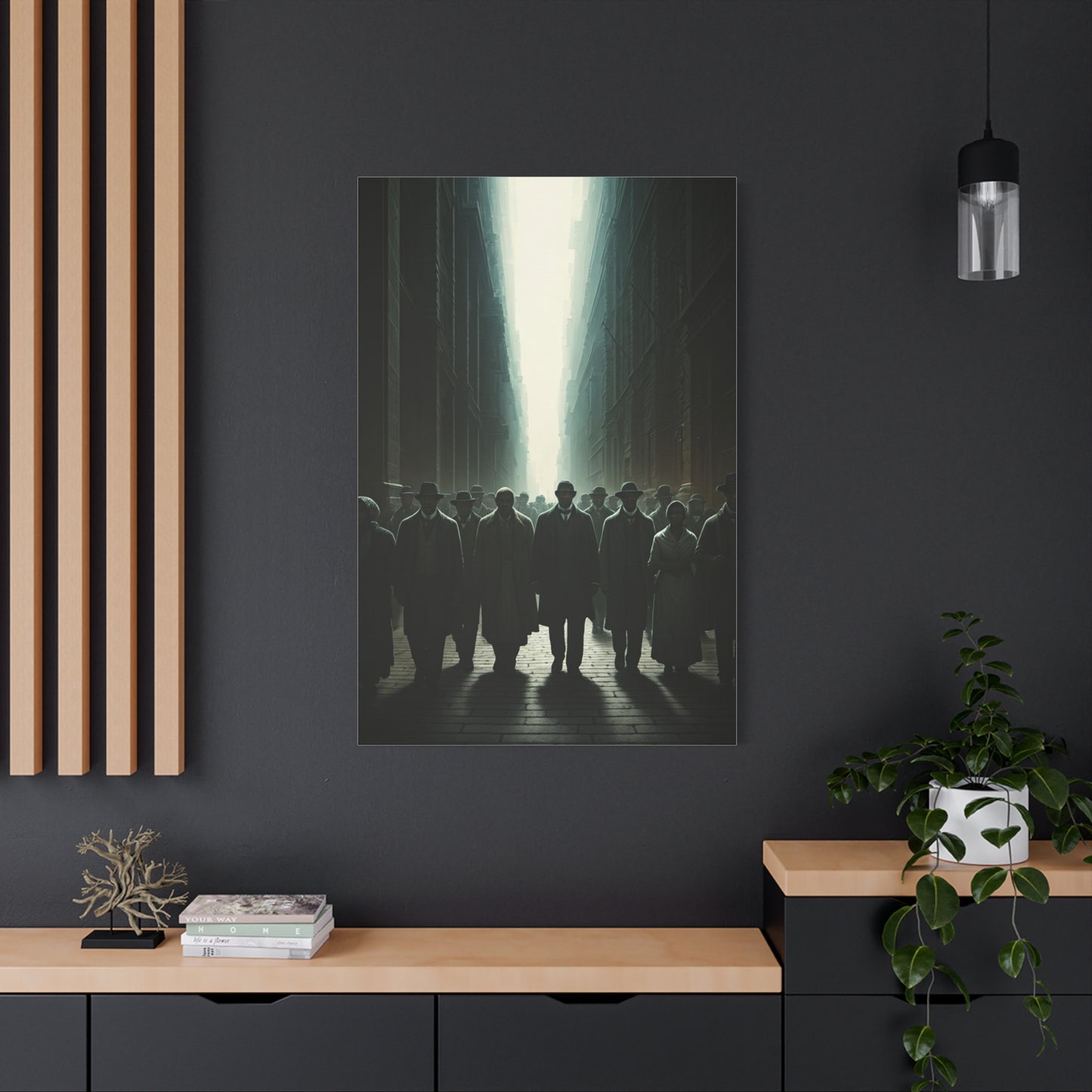 March Through the Light Wall Art & Canvas Prints