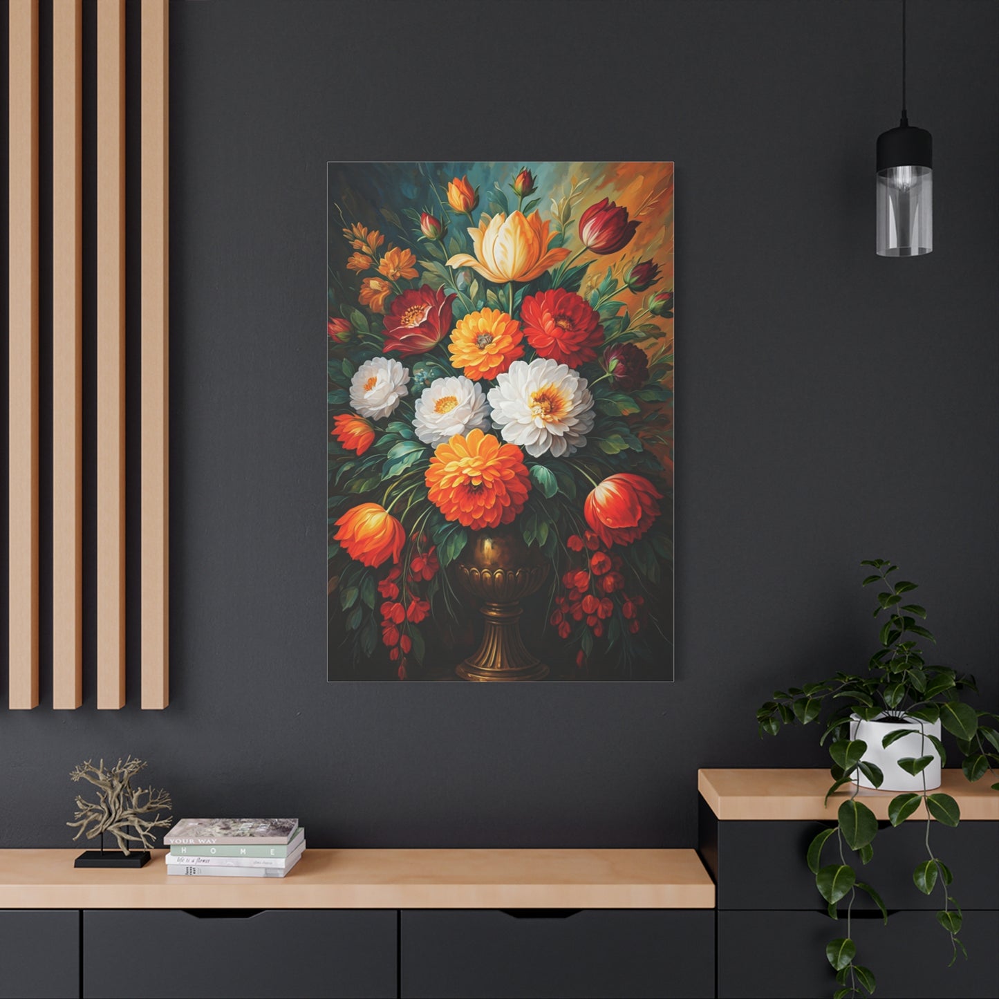 Vintage Garden Opulence Wall Art & Canvas Print