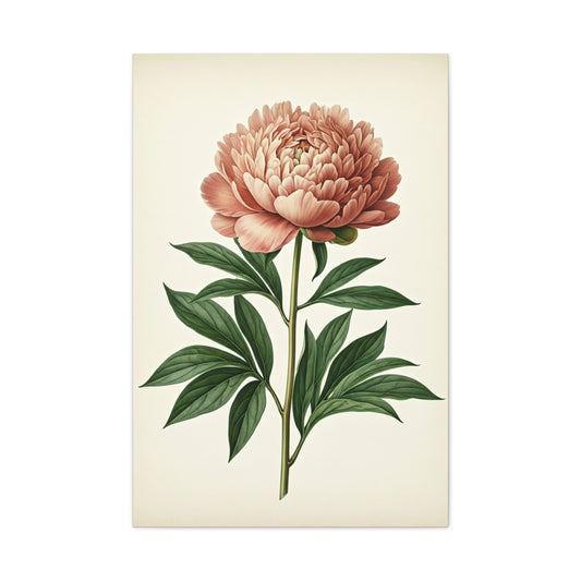 Peony Flower Study Wall Art & Canvas Prints