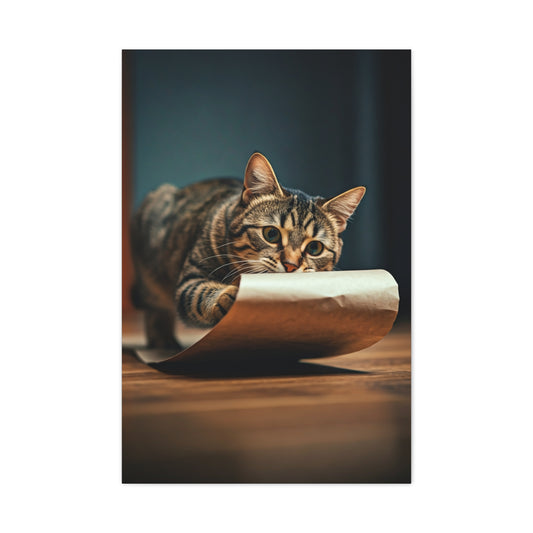 Curious Cat Moment Wall Art & Canvas Prints