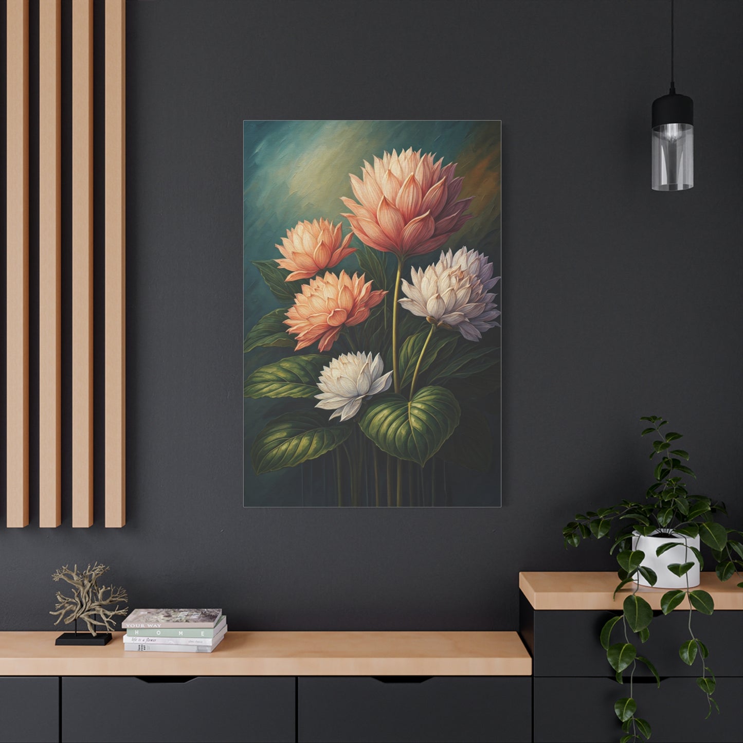 Soft Peony Serenity Wall Art & Canvas Print