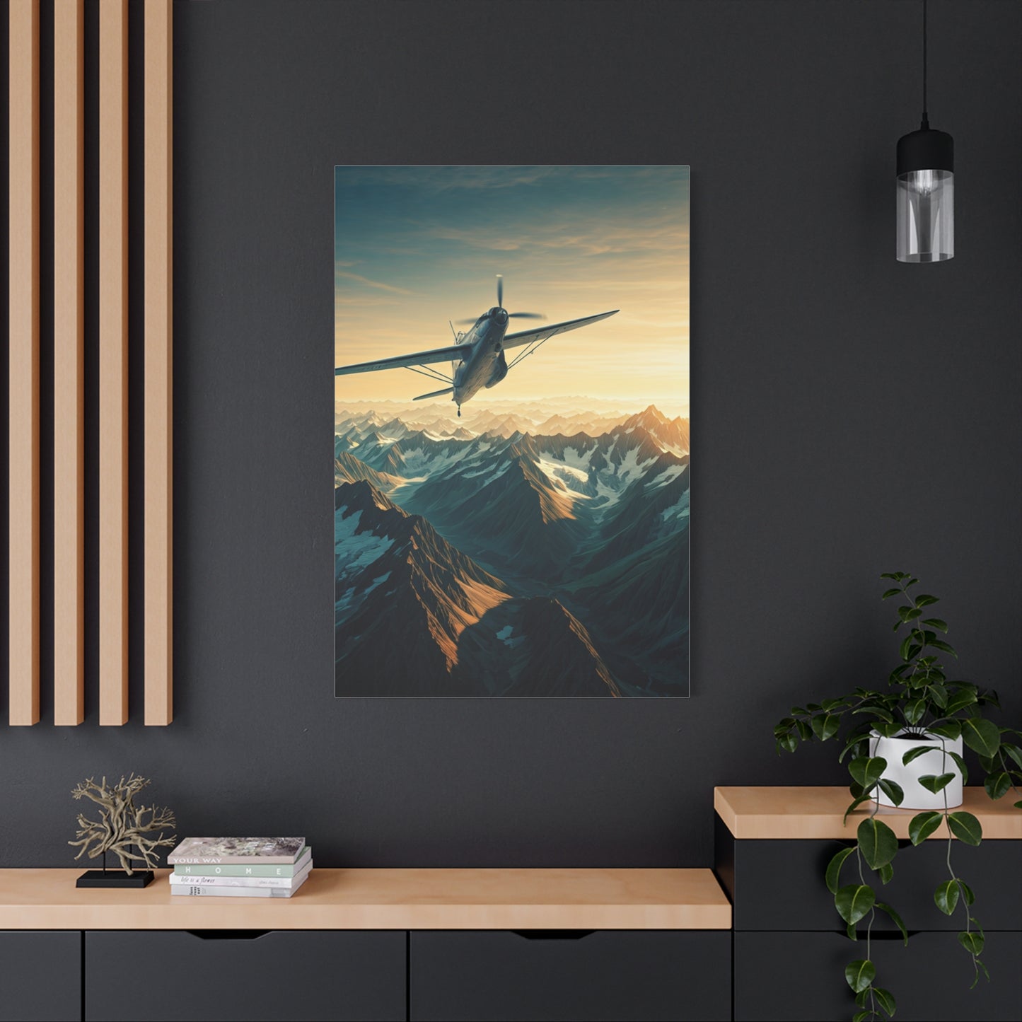 Above the Mountains at First Light Wall Art & Canvas Prints