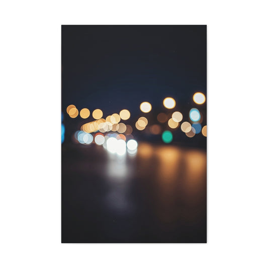 Abstract City Lights Bokeh Wall Art & Canvas Prints