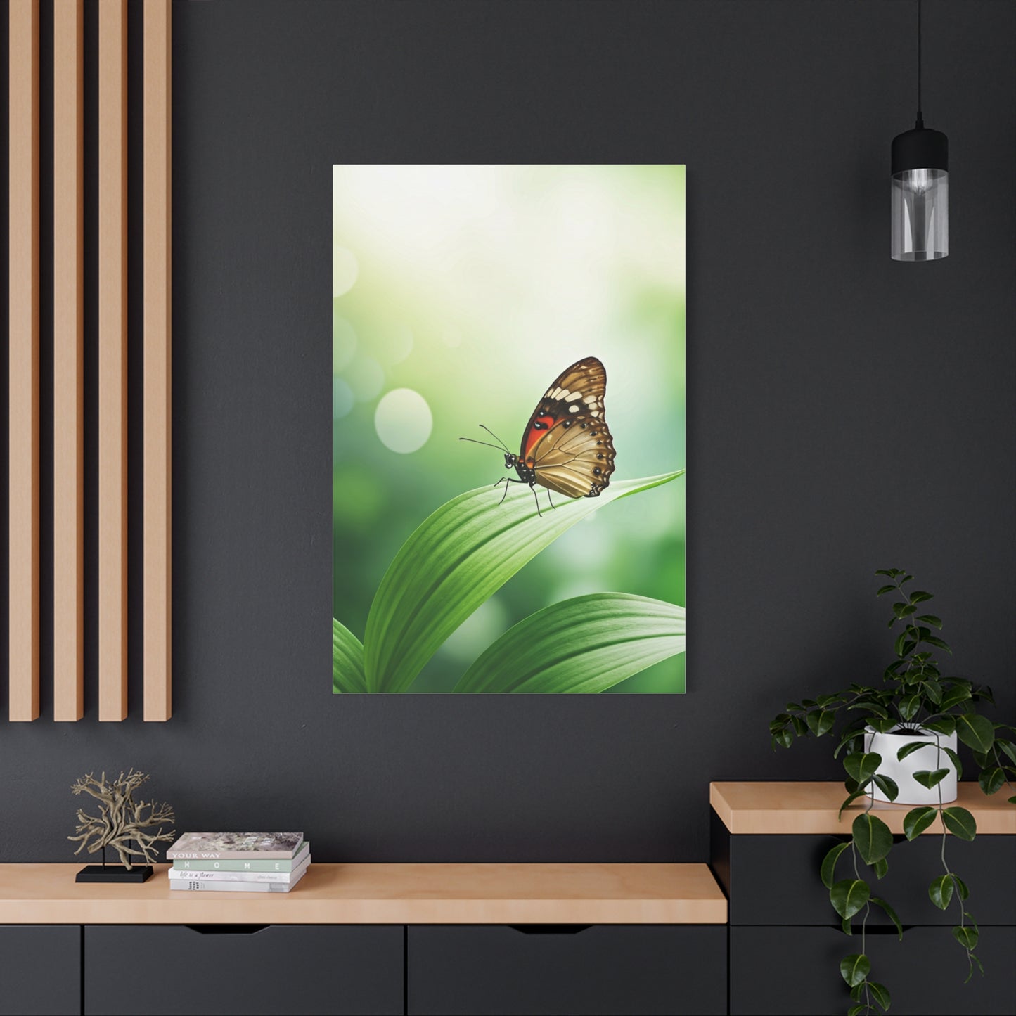 Leaf Rest Butterfly Wall Art & Canvas Prints