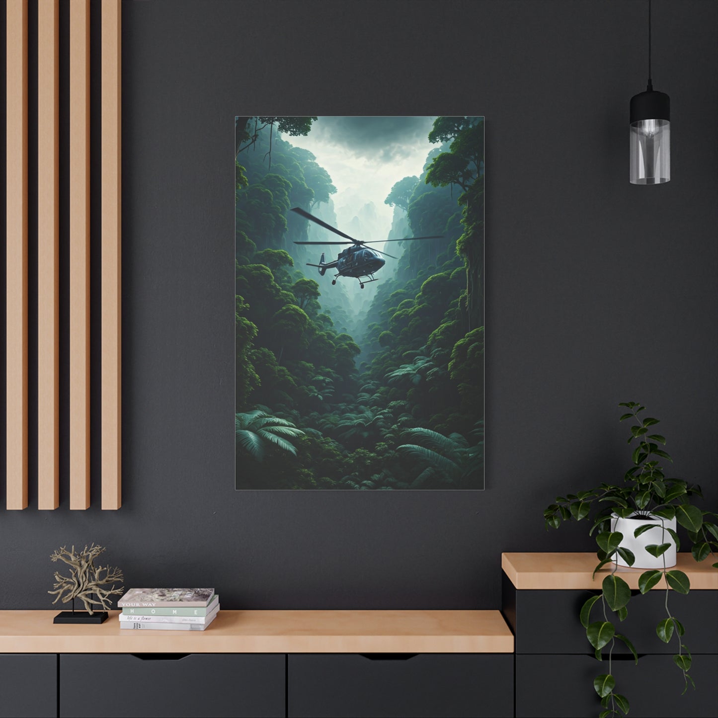Jungle Canyon Flight Expedition Wall Art & Canvas Prints