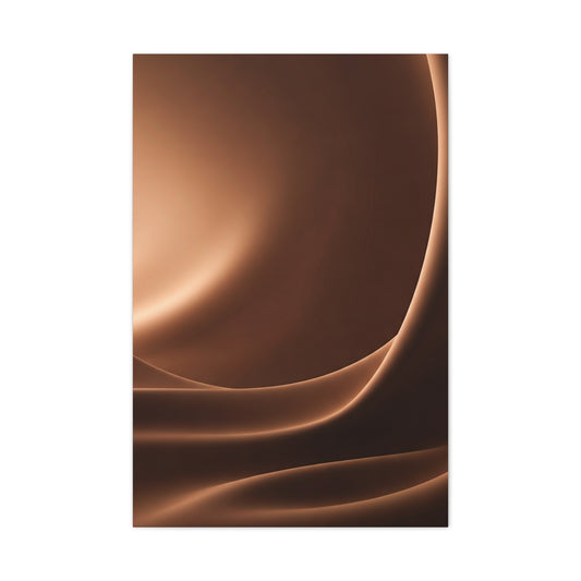 Bronze Silk Flow Wall Art & Canvas Prints