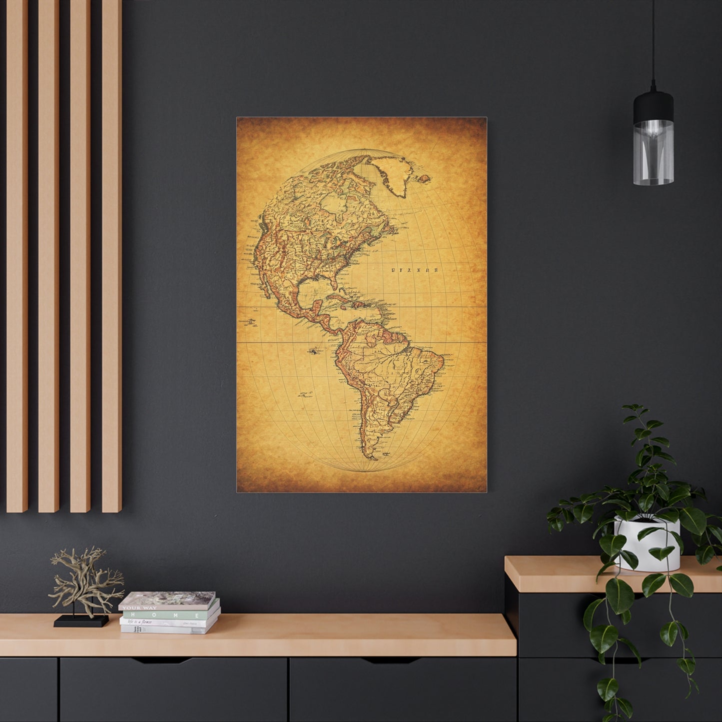 Nautical Ship Map Antique Wall Art & Canvas Prints