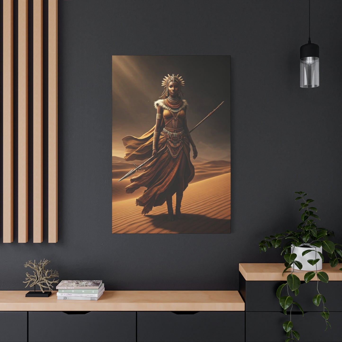 Desert Warrior Goddess Wall Art & Canvas Prints
