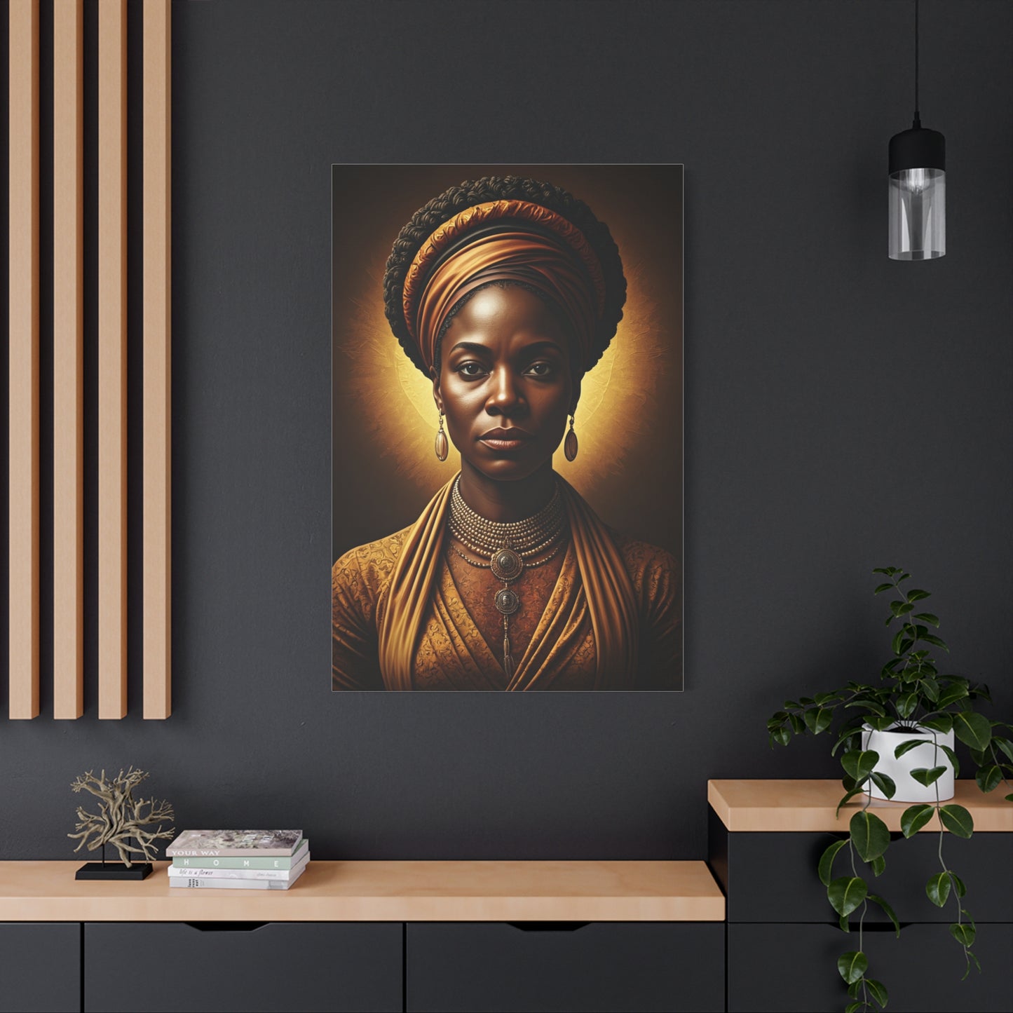 Golden Heritage Queen Portrait Wall Art & Canvas Prints
