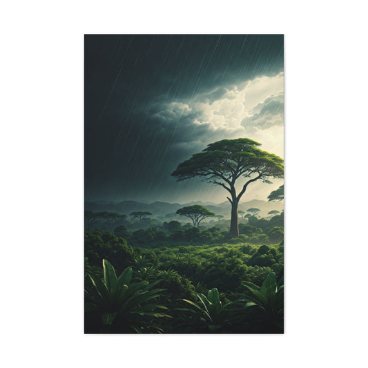 Stormlight Over Acacia Plains Wall Art & Canvas Prints