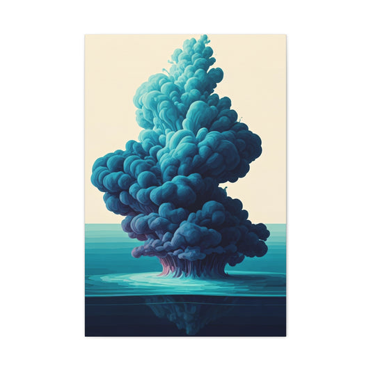 Rising Tide Mist Form Wall Art & Canvas Prints