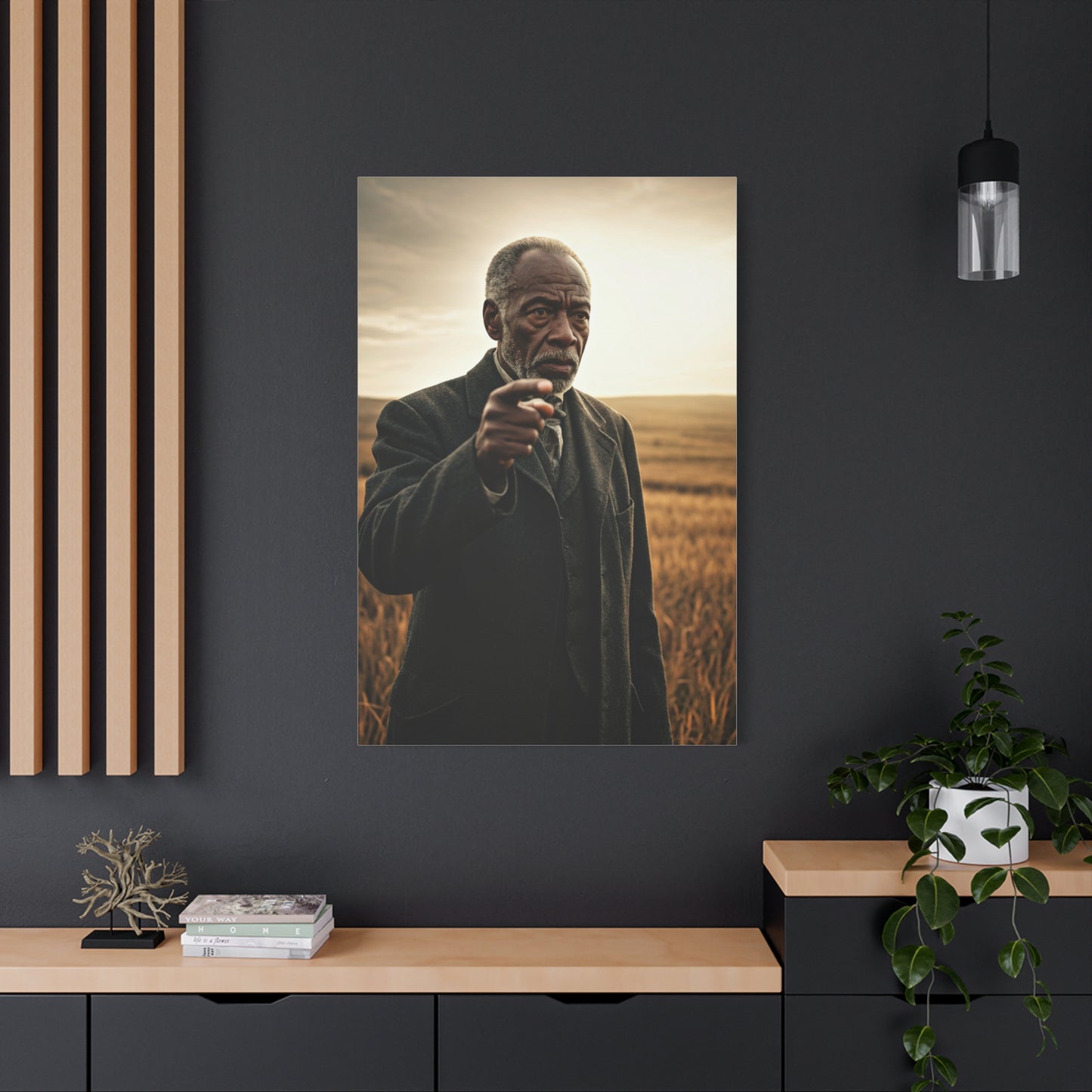 Voice of Conviction Portrait Wall Art & Canvas Prints