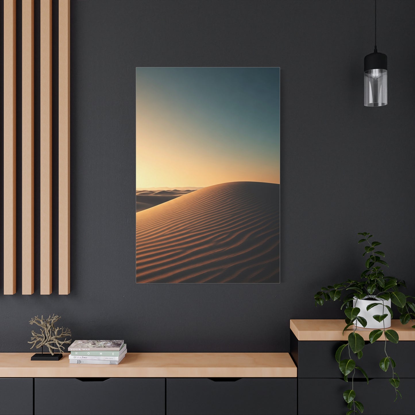 Golden Desert Dunes Wall Art & Canvas Prints