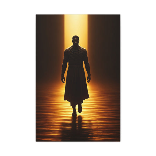 Radiant Path Silhouette Wall Art & Canvas Prints