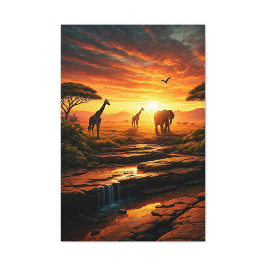 Sunset Wings Over Water Wall Art & Canvas Prints