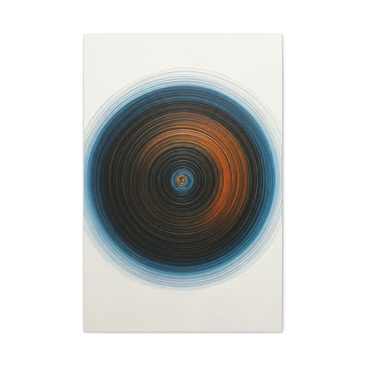 Circular Depth Abstract Wall Art & Canvas Prints