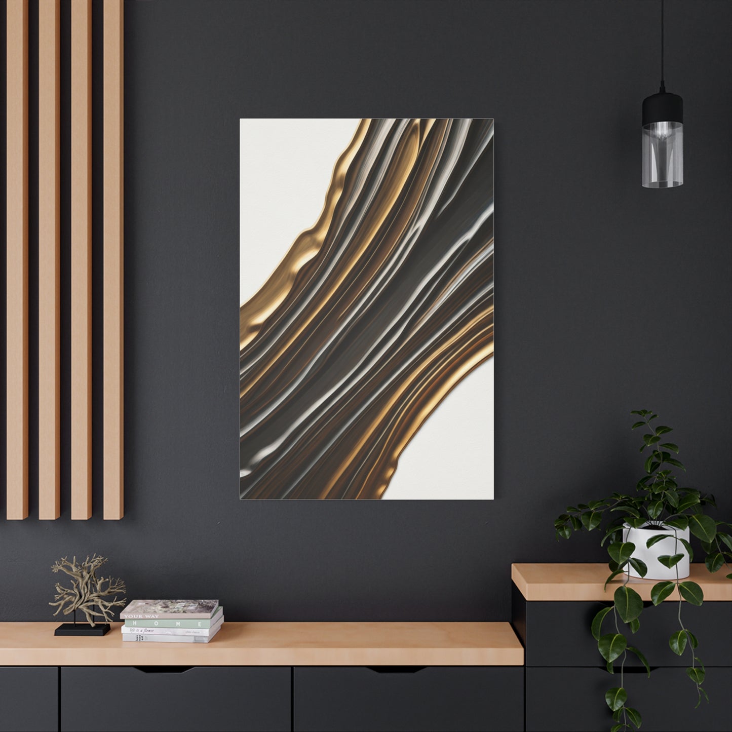Gilded Current Harmony Wall Art & Canvas Prints