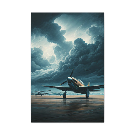 Stormfront Runway Departure Wall Art & Canvas Prints