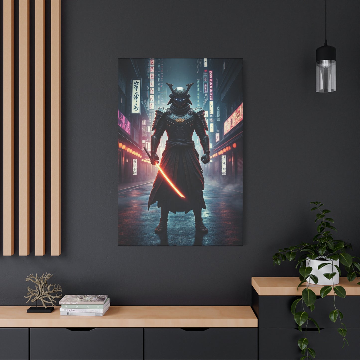 Cyber Samurai Wall Art & Canvas Prints