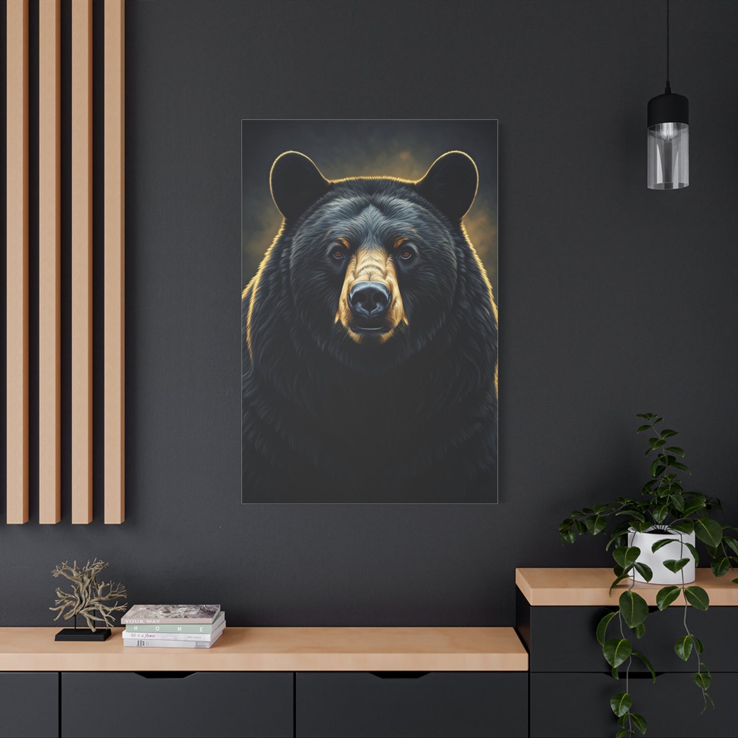 Warm Light Bear Close-Up Wall Art & Canvas Prints