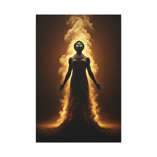 Crowned Majesty Queen Aura Wall Art & Canvas Prints