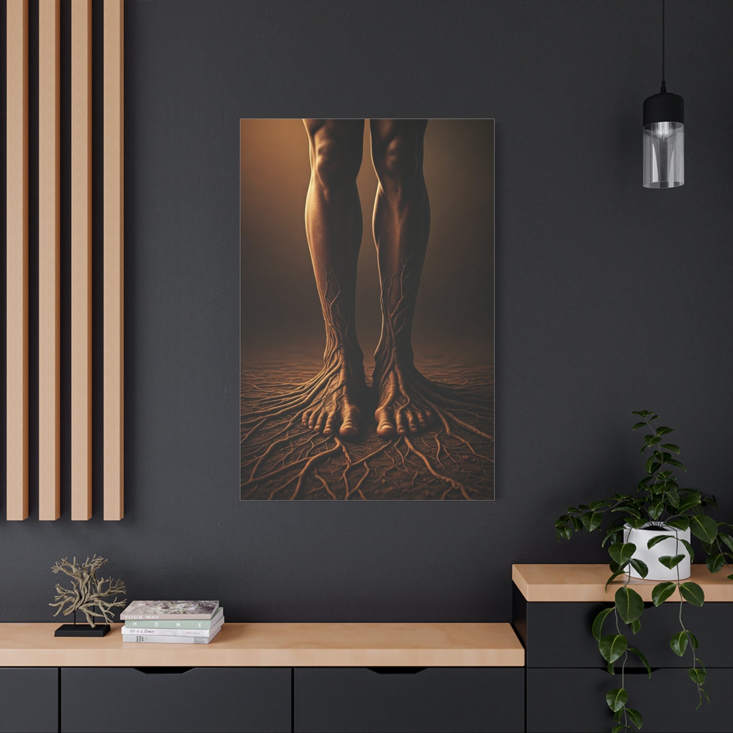 Roots of the Earth Figure Wall Art & Canvas Prints