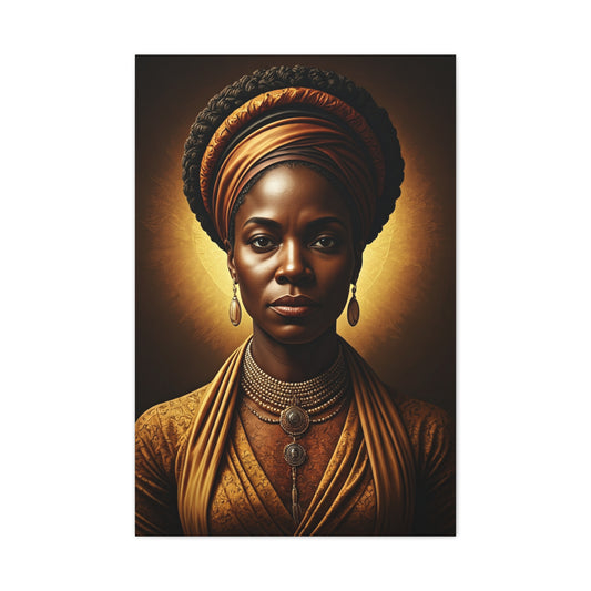 Golden Heritage Queen Portrait Wall Art & Canvas Prints