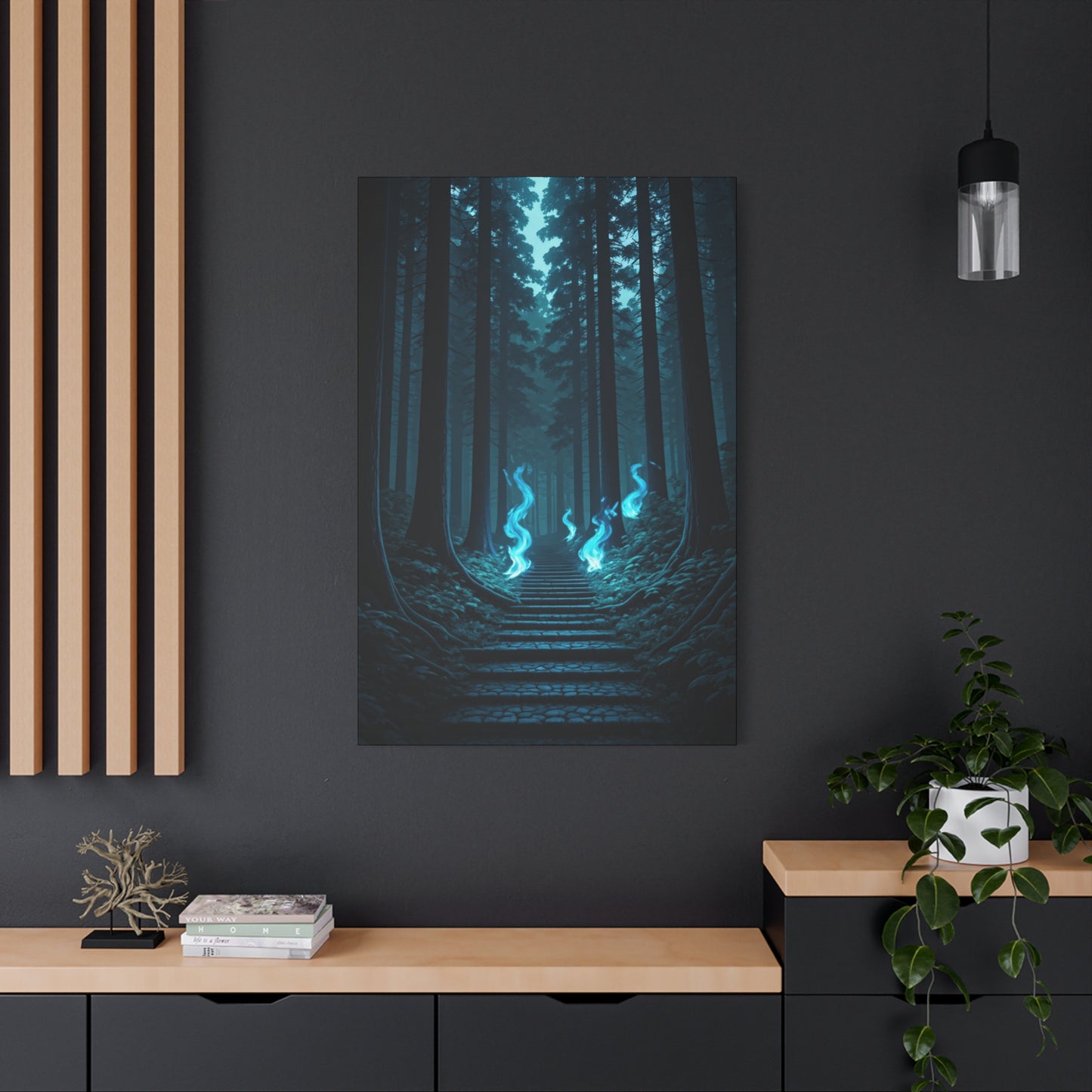 Spirit Path Through the Forest Wall Art & Canvas Prints