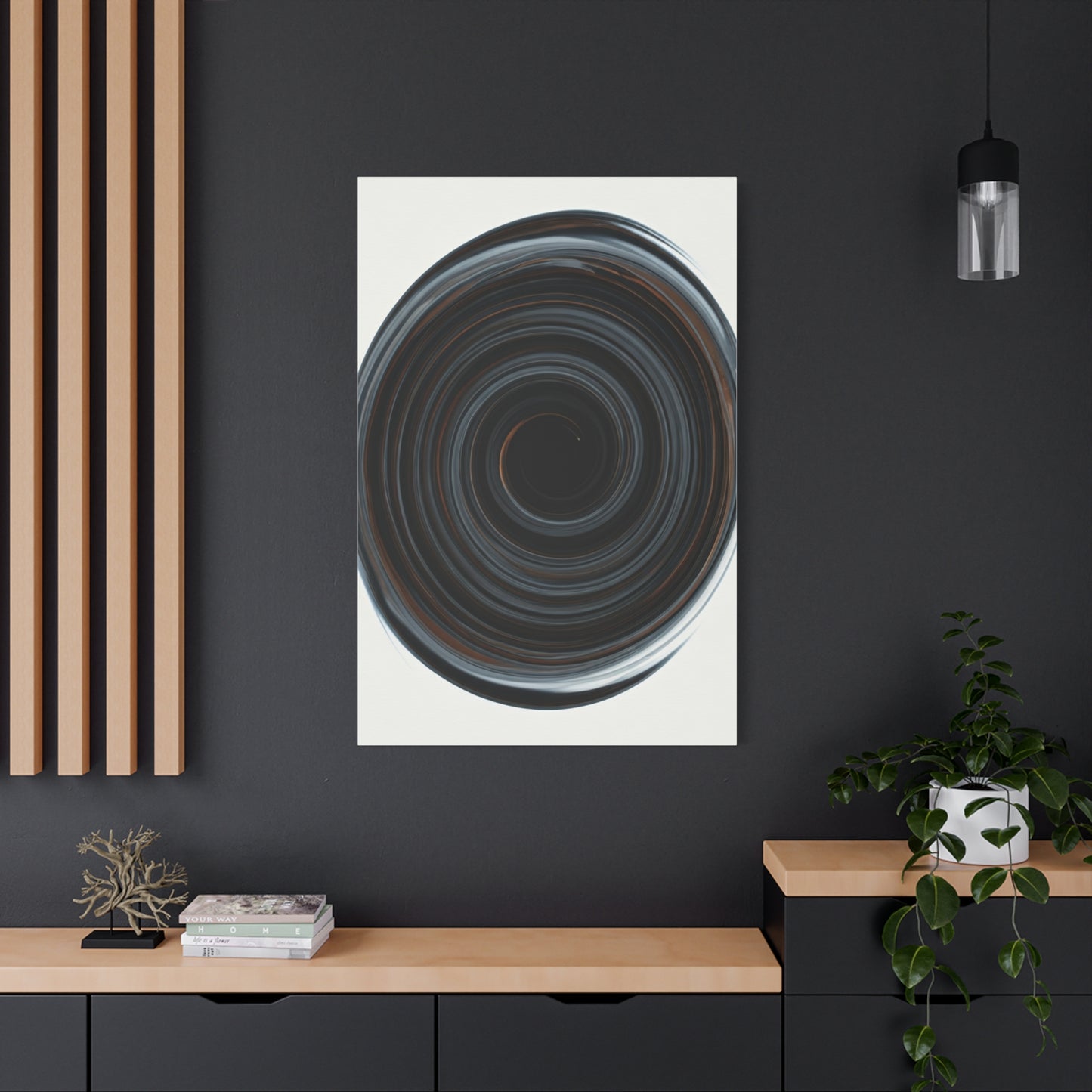 Obsidian Vortex Wall Art & Canvas Prints