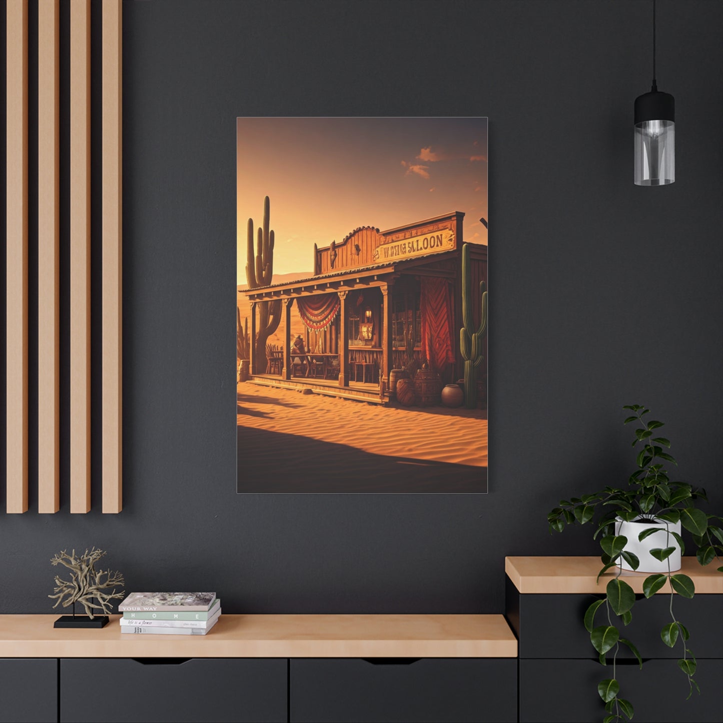 Desert Saloon Escape Wall Art & Canvas Prints