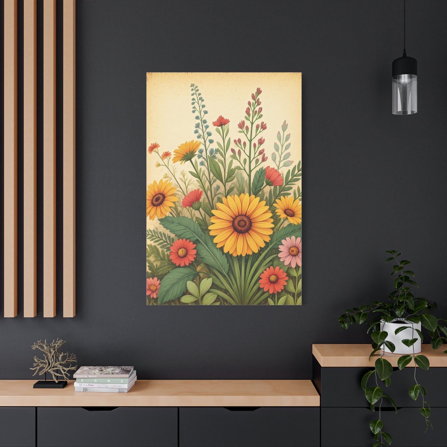 Desert Wildflower Harmony Wall Art & Canvas Prints