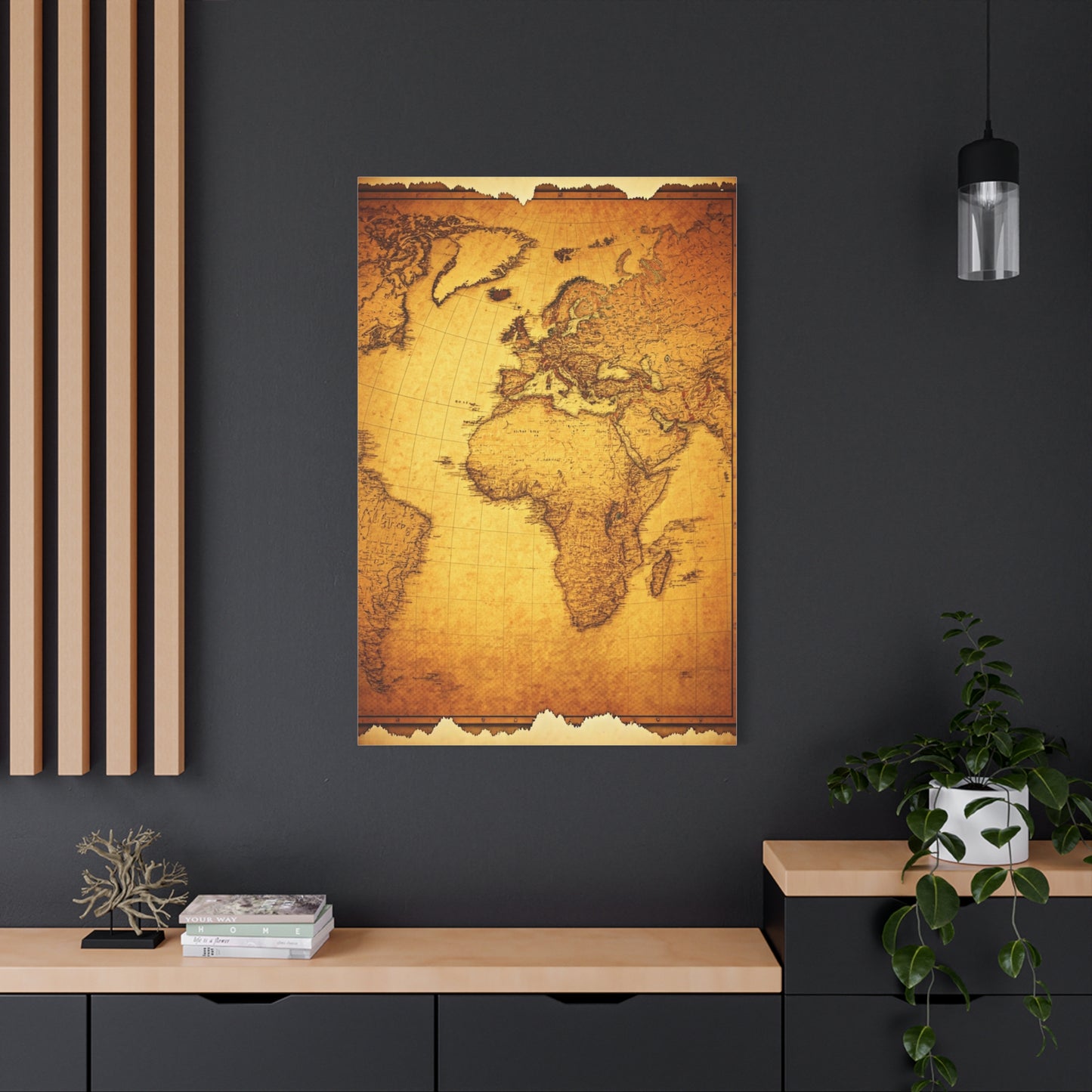 Old World Exploration Map Wall Art & Canvas Prints