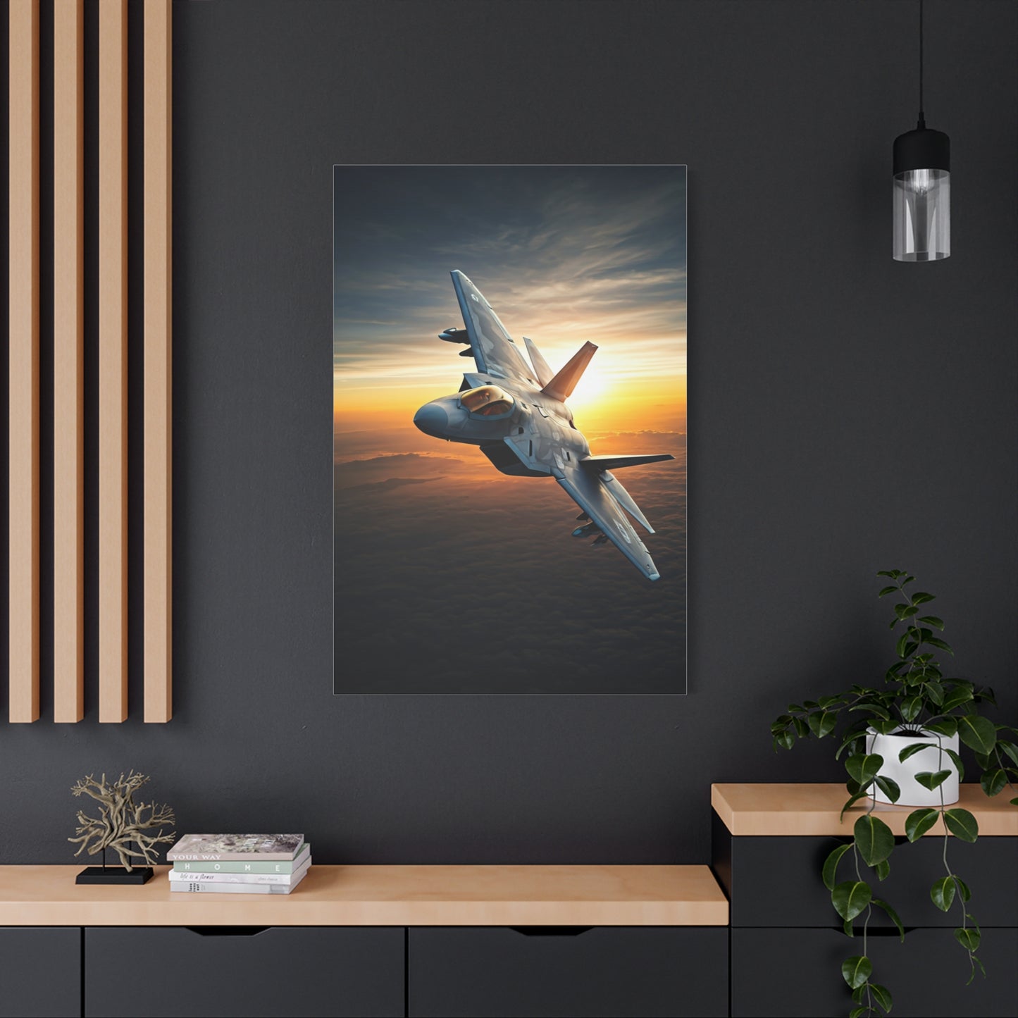 Supersonic Jet Breakthrough Wall Art & Canvas Prints