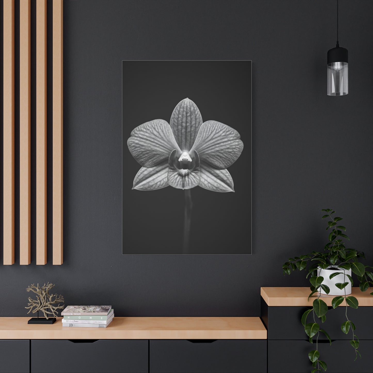 Orchid Serenity Study Wall Art & Canvas Prints
