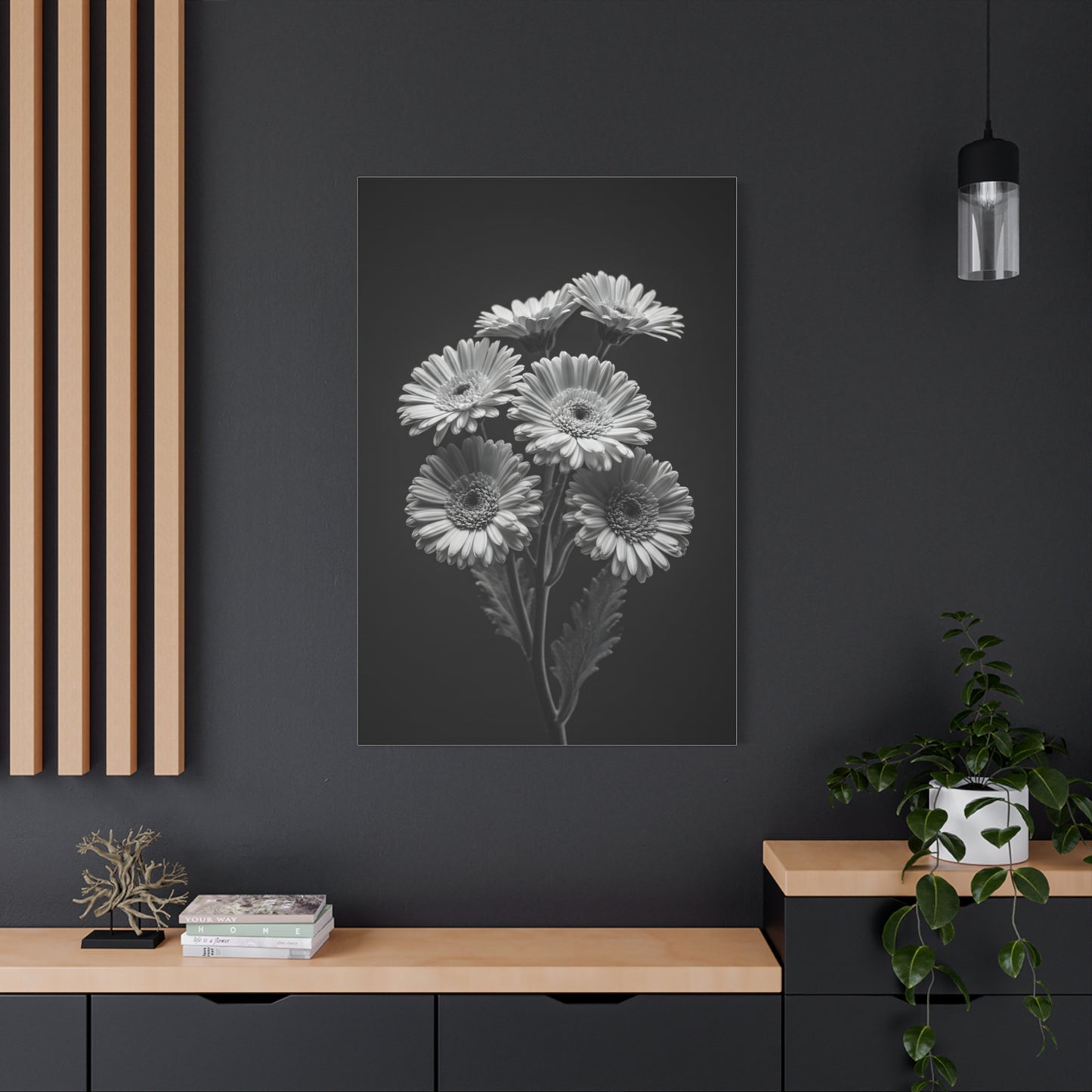 Clustered Daisy Bouquet Wall Art & Canvas Prints
