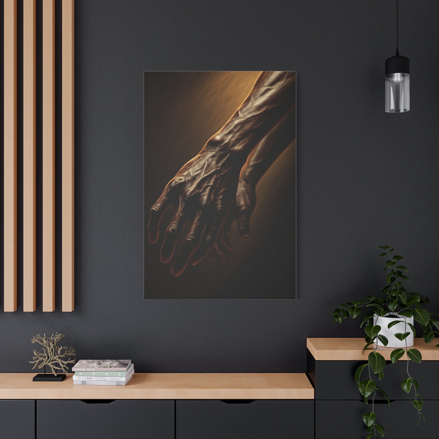 Echoes of Resilience Hand Study Wall Art & Canvas Prints