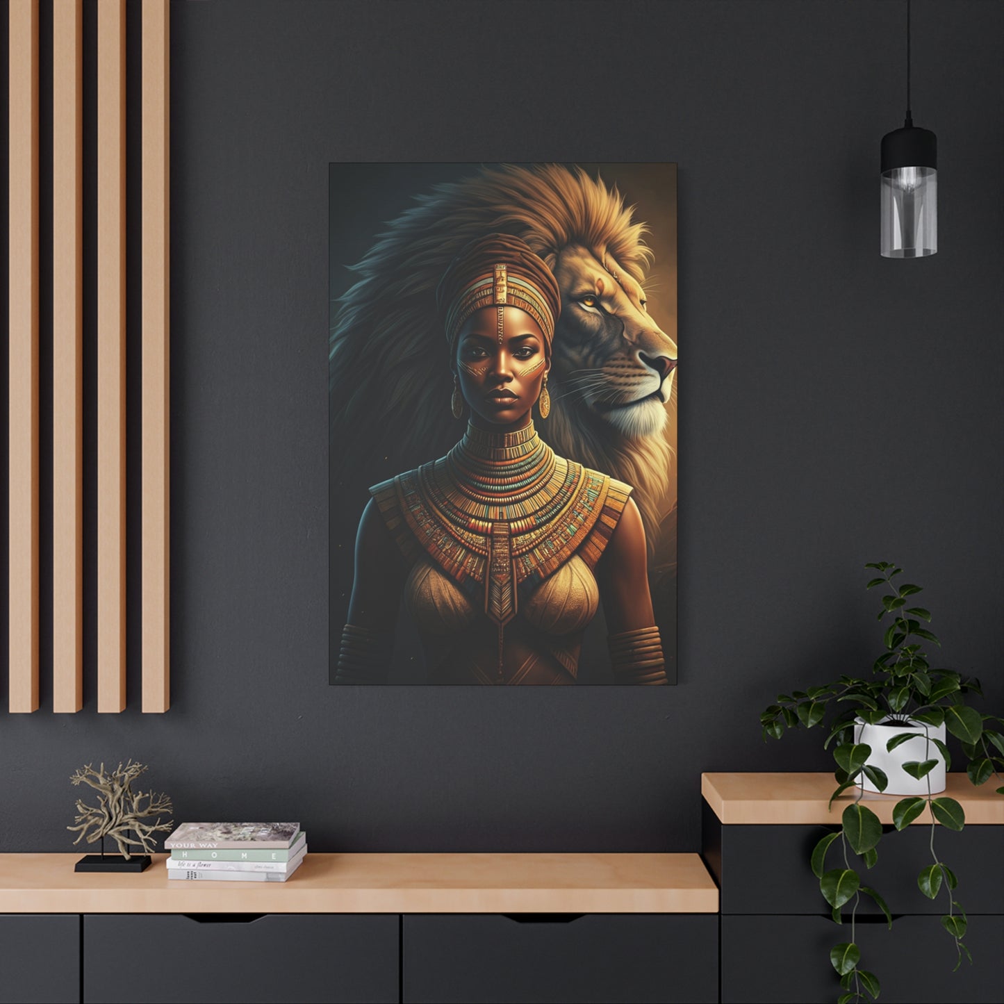 Lioness Warrior Guardian Wall Art & Canvas Prints