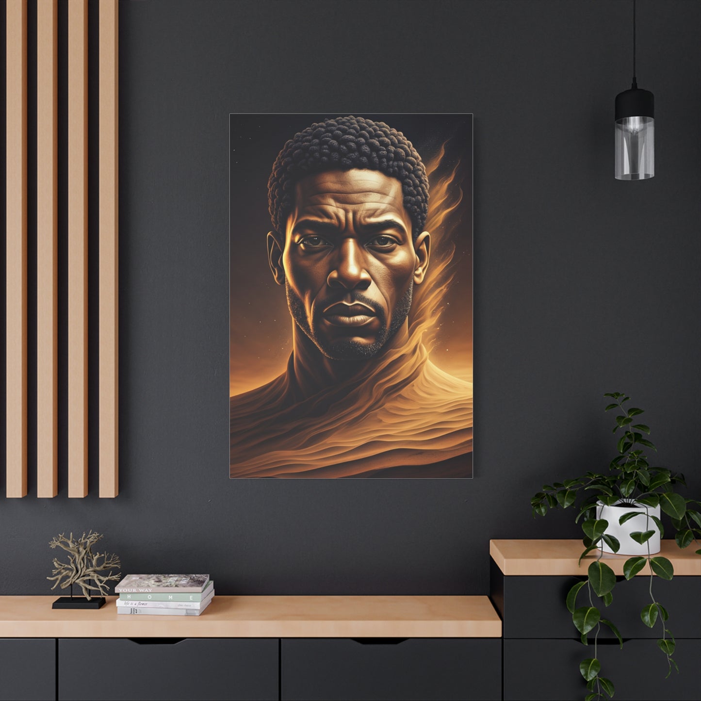 Desert Flame Guardian Wall Art & Canvas Prints